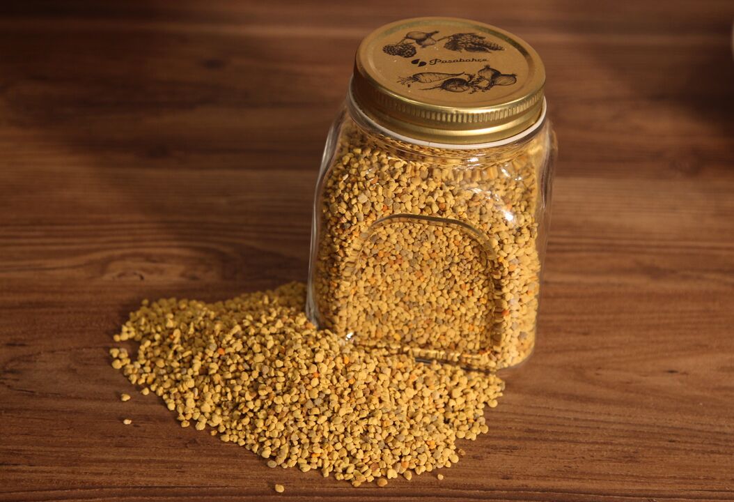 medaus žiedadulkės nuo prostatito